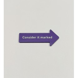 3 Pack - Consider it marked - Purple